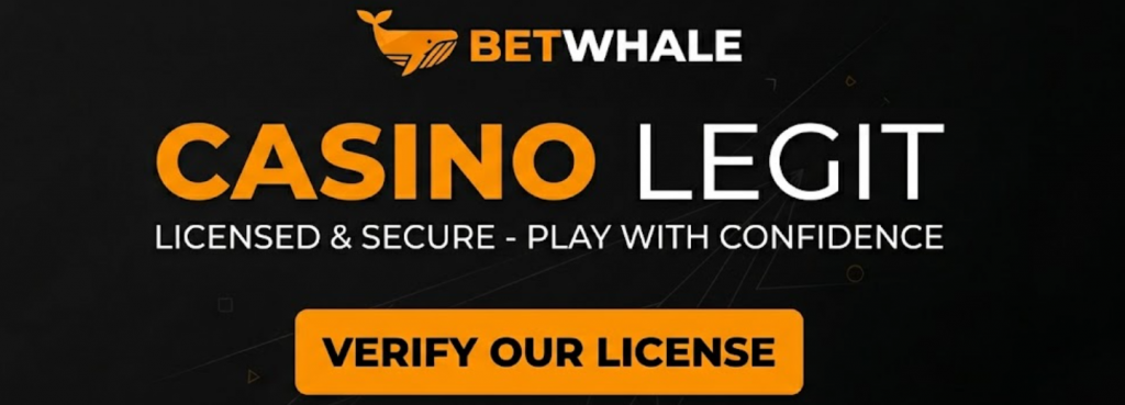 Is BetWhale casino legit – safety, licensing & legal states