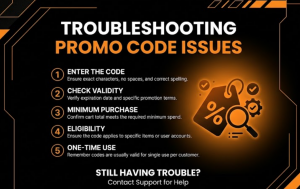 Troubleshooting promo code issues
